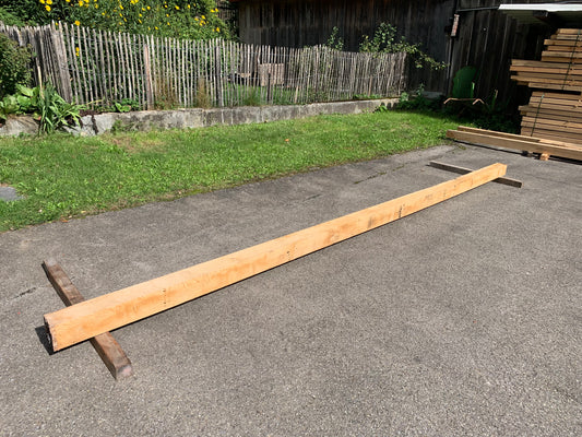 Eiche Kantholz 14cm x 14cm, Länge 5,7m, Lufttrocken, #163068