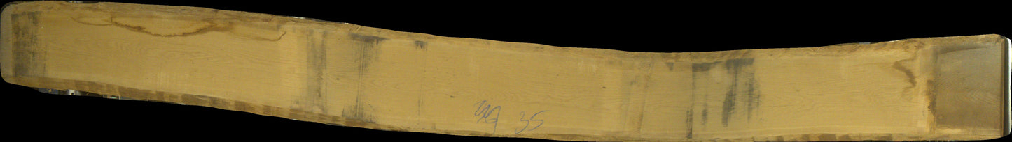 Eiche Schnittholz unbesäumt, 52mm, Qualität B, #165673