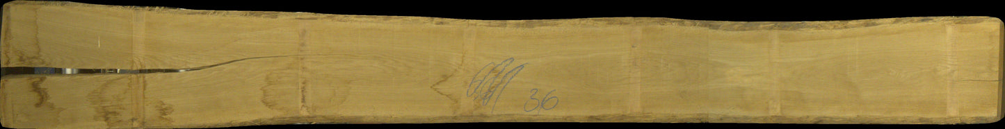 Eiche Schnittholz unbesäumt, 52mm, Qualität B, #165673