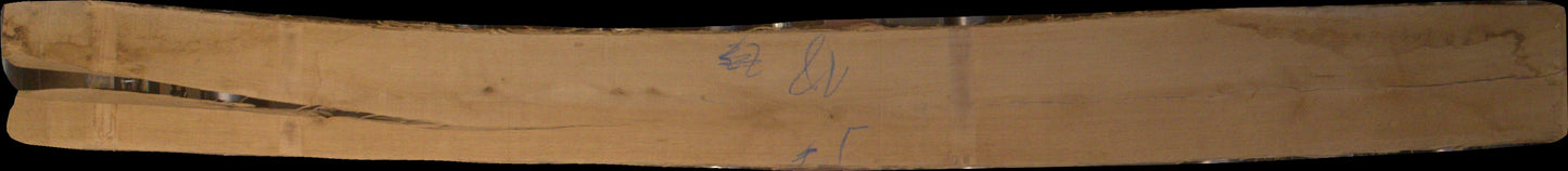 Eiche Schnittholz unbesäumt, 52mm, Qualität B, #164500