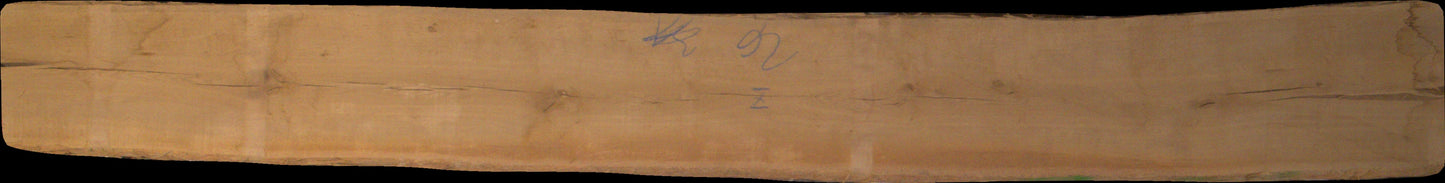 Eiche Schnittholz unbesäumt, 52mm, Qualität B, #164500