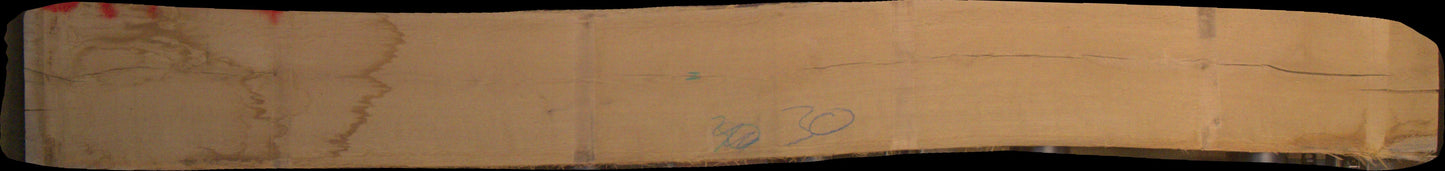 Eiche Schnittholz unbesäumt, 52mm, Qualität B, #164500