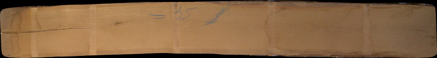 Eiche Schnittholz unbesäumt, 52mm, Qualität B, #164500