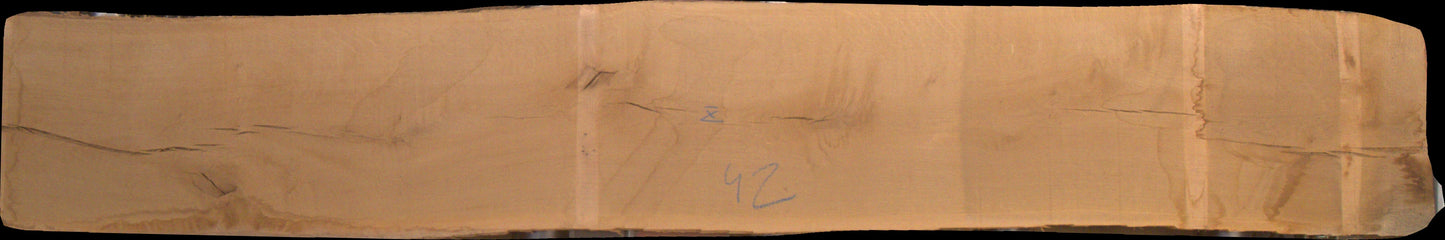 Eiche Schnittholz unbesäumt, 52mm, Qualität B, #164500