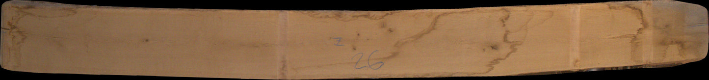 Eiche Schnittholz unbesäumt, 52mm, Qualität B, #164500