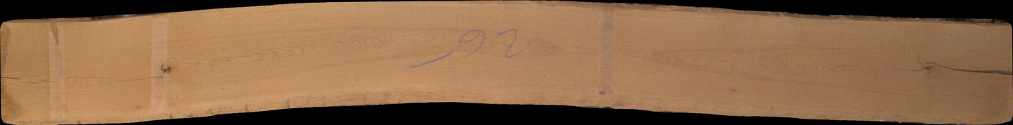 Eiche Schnittholz unbesäumt, 52mm, Qualität B, #164500