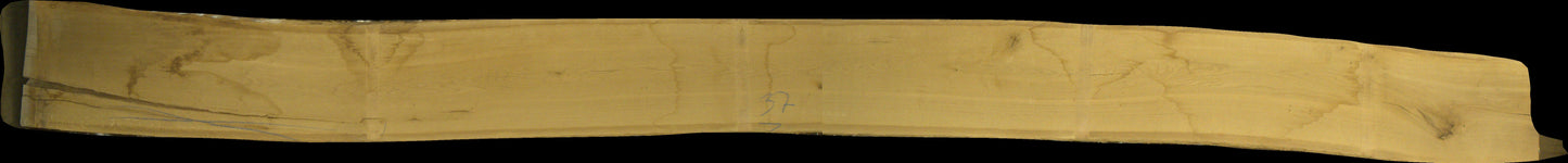 Eiche Schnittholz unbesäumt, 52mm, Qualität B, #165679