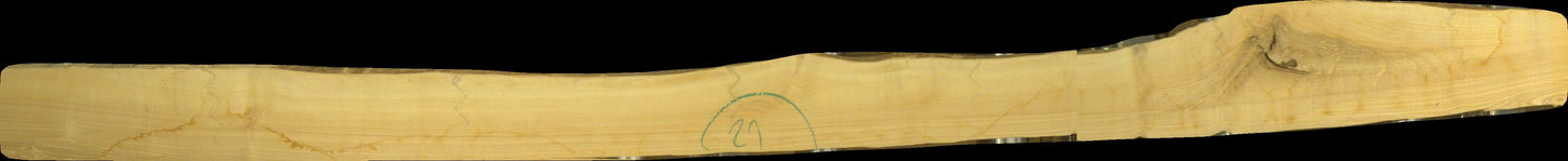 Esche Schnittholz unbesäumt, 52mm, Qualität A/B/C, #166177