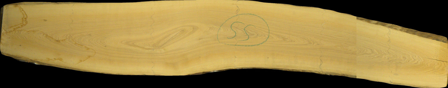 Esche Schnittholz unbesäumt, 52mm, Qualität A/B/C, #166177