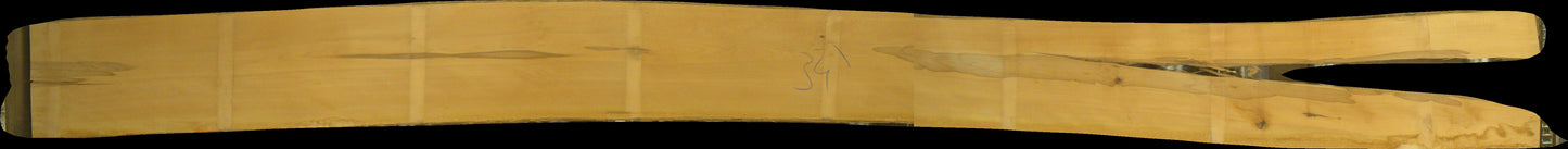 leicht gedämpfte Buche Schnittholz unbesäumt, 38mm, Rotkern, #166476