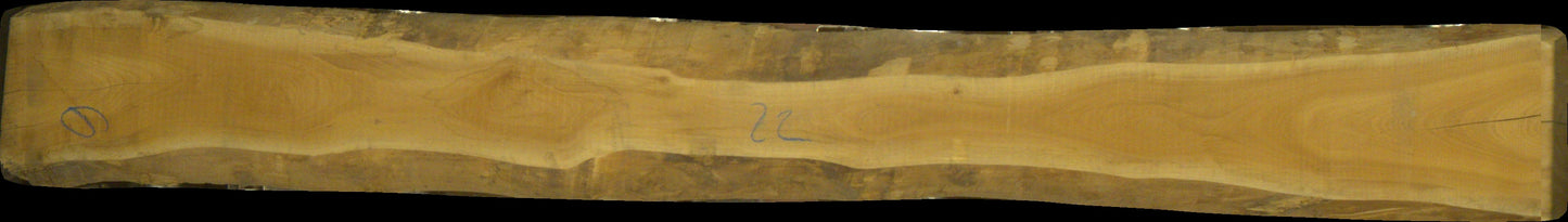 Kirsche Schnittholz unbesäumt, 60mm, Qualität A/B, #166681