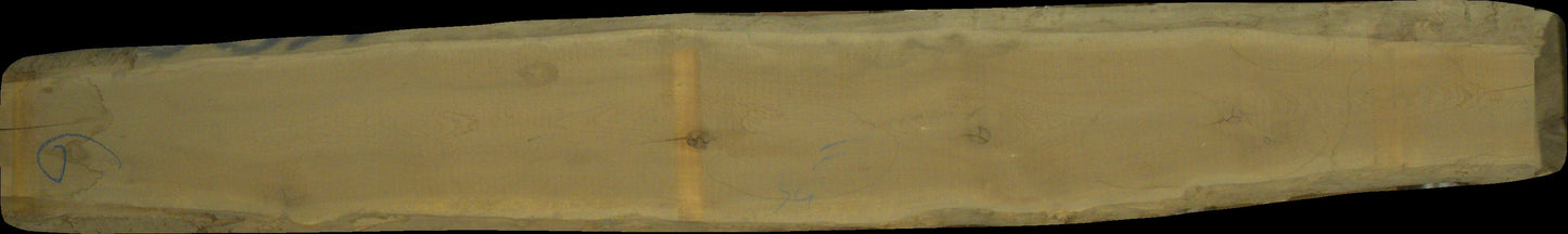 Kirsche Schnittholz unbesäumt, 60mm, Qualität A/B, #166682