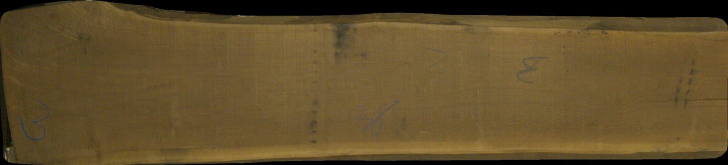 Amerikanischer Walnuss Schnittholz unbesäumt, 52mm, Qualität A/B, #166683