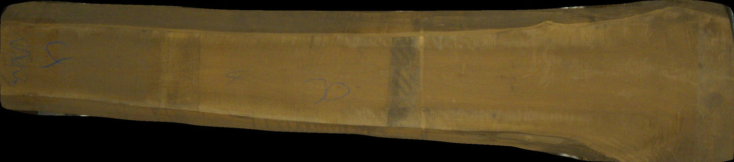 Amerikanischer Walnuss Schnittholz unbesäumt, 52mm, Qualität A/B, #166683