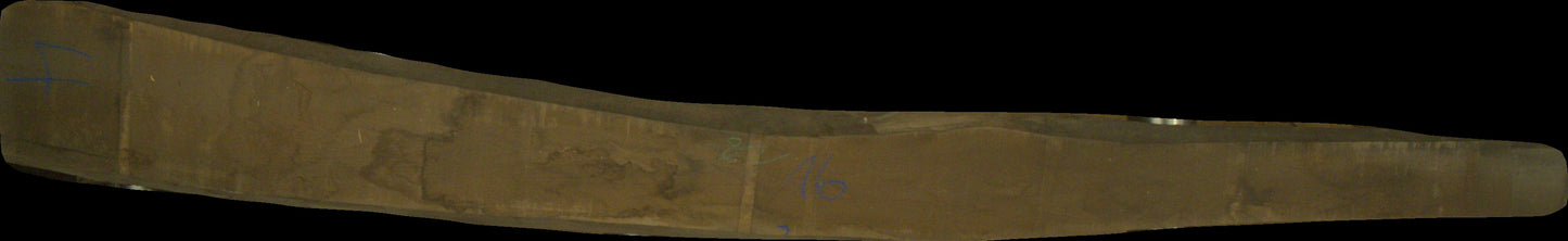 Amerikanischer Walnuss Schnittholz unbesäumt, 52mm, Qualität A/B, #166685