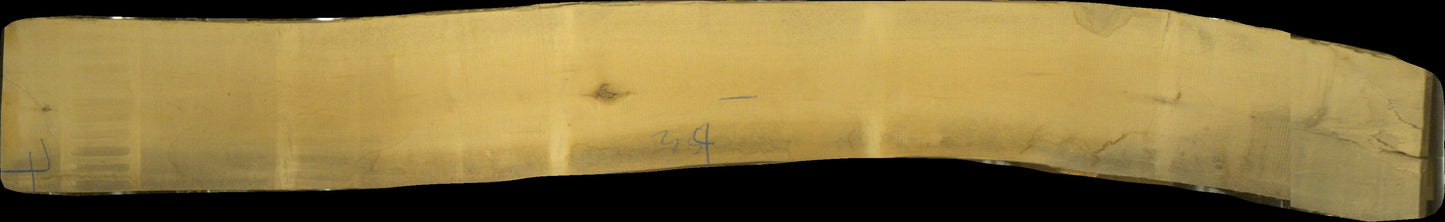 Ahorn Schnittholz unbesäumt, 27mm, Qualität A/B, #166686