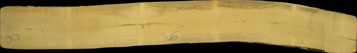 Ahorn Schnittholz unbesäumt, 27mm, Qualität A/B, #166686