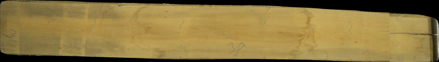 ungedämpfte Buche Schnittholz unbesäumt, 32mm, Qualität A/B, #166687