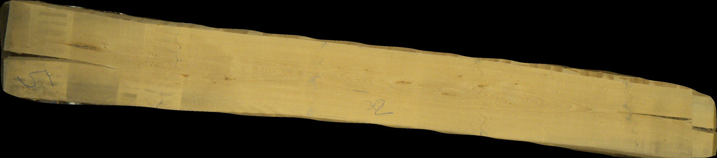 ungedämpfte Buche Schnittholz unbesäumt, 32mm, Qualität A/B, #166687