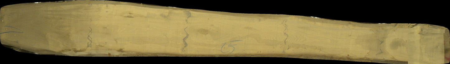 Birke Schnittholz unbesäumt, 52mm #166693