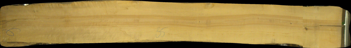 Birke Schnittholz unbesäumt, 52mm #166693