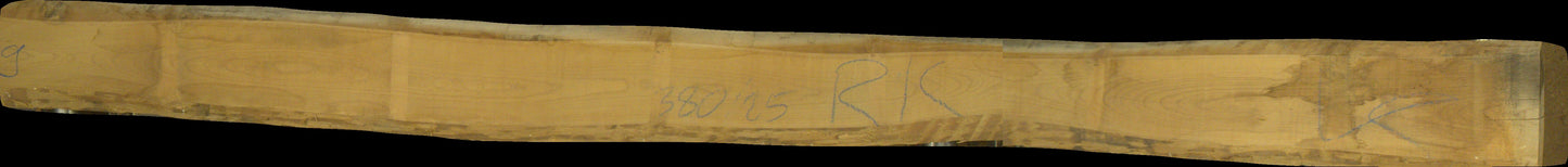 leicht gedämpfte Buche Schnittholz unbesäumt, 52mm, Rotkern, #166698