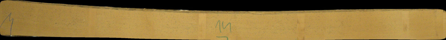 leicht gedämpfte Buche Schnittholz unbesäumt, 52mm, Qualität A/A, #166703