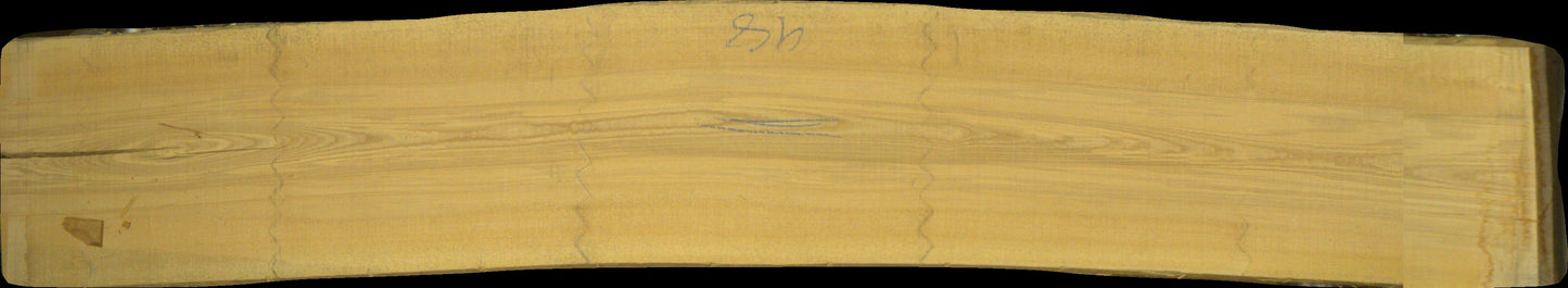 Esche Schnittholz unbesäumt, 52mm, Qualität A/B, #166705