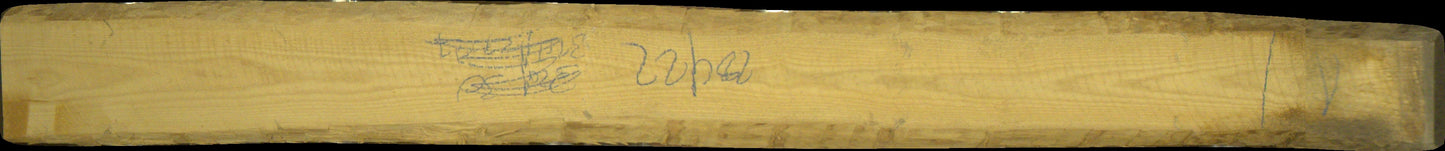 Esche Schnittholz unbesäumt, 52mm, Qualität A/B 1 seitig weiß, #166706