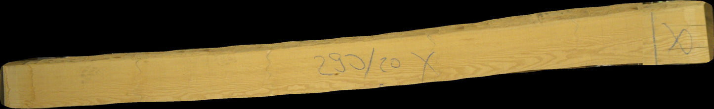 Esche Schnittholz unbesäumt, 52mm, Qualität A/B 1 seitig weiß, #166707