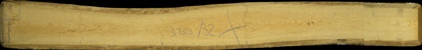 Esche Schnittholz unbesäumt, 52mm, Qualität A/B 1 seitig weiß, #166708