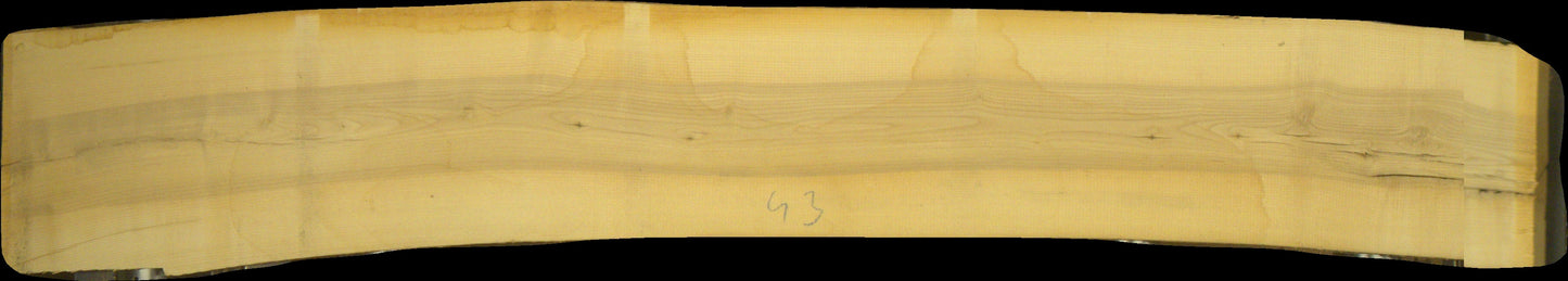 Esche Schnittholz unbesäumt, 32mm, Blockware #166710