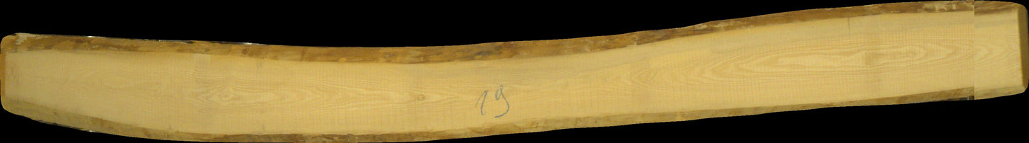 Esche Schnittholz unbesäumt, 32mm, Blockware #166711