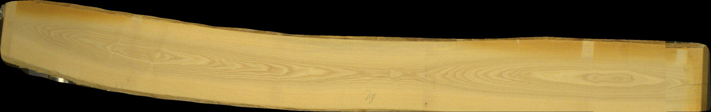 Esche Schnittholz unbesäumt, 32mm, Blockware #166711