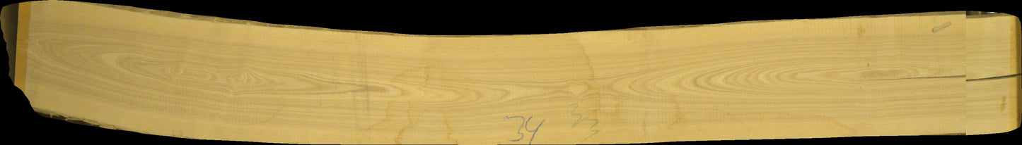 Esche Schnittholz unbesäumt, 32mm, Blockware #166711