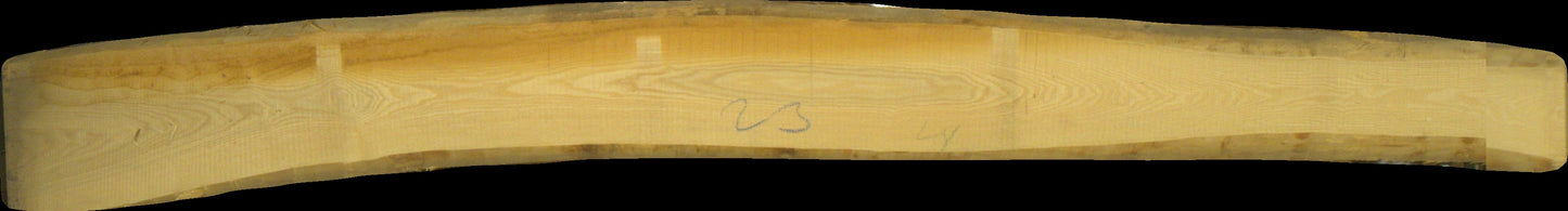 Esche Schnittholz unbesäumt, 32mm, Blockware #166711