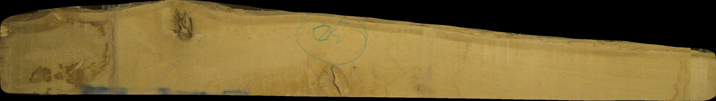 Eiche Schnittholz unbesäumt, 65mm, Qualität B/C, #166715