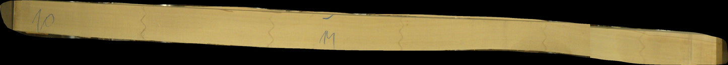 ungedämpfte Buche Schnittholz unbesäumt, 52mm, Qualität A/B, #166717