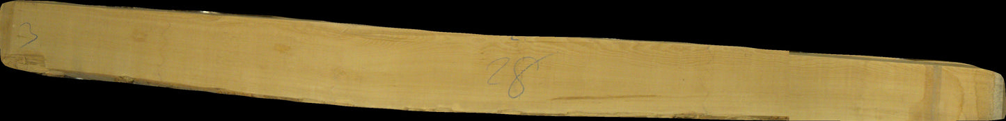 ungedämpfte Buche Schnittholz unbesäumt, 52mm, Qualität A/B, #166719