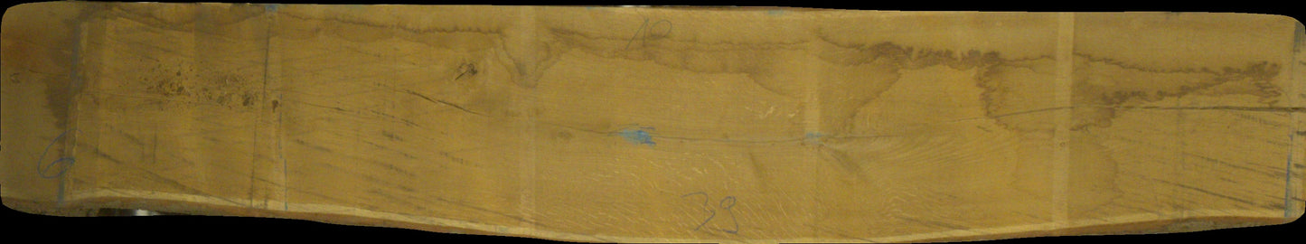 Eiche Schnittholz unbesäumt, 60mm, Qualität A/B, mit Rinde #166723