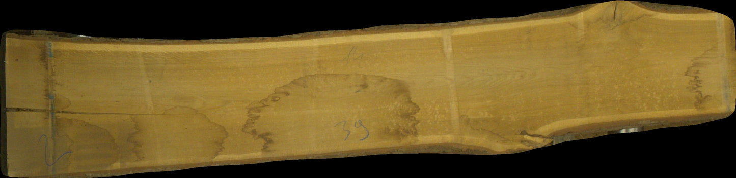 Eiche Schnittholz unbesäumt, 60mm, Qualität A/B, mit Rinde #166724