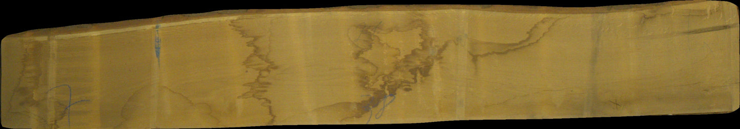 Eiche Schnittholz unbesäumt, 60mm, Qualität A/B, mit Rinde #166724