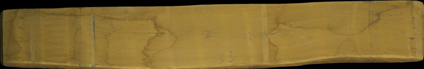 Eiche Schnittholz unbesäumt, 60mm, Qualität A/B, mit Rinde #166724