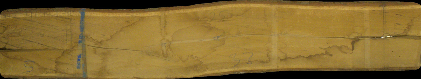 Eiche Schnittholz unbesäumt, 60mm, Qualität A/B, mit Rinde #166725