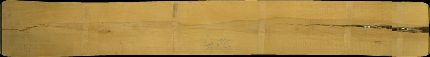 leicht gedämpfte Buche Schnittholz unbesäumt, 32mm, Rotkern #166735