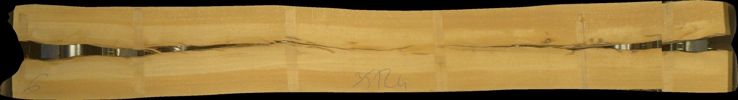 leicht gedämpfte Buche Schnittholz unbesäumt, 32mm, Rotkern #166736