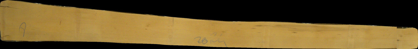 leicht gedämpfte Buche Schnittholz unbesäumt, 32mm, Rotkern #166736