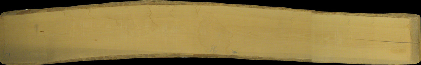 ungedämpfte Buche Schnittholz unbesäumt, 60mm, Qualität A/B, #166737