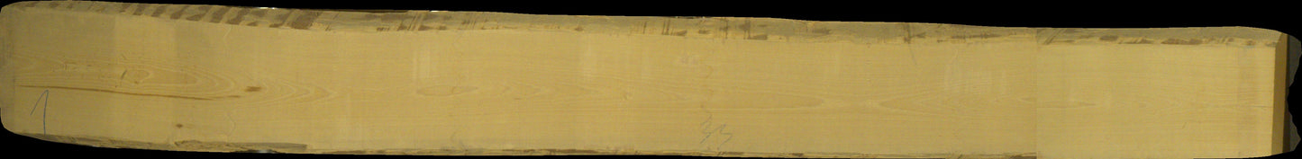 ungedämpfte Buche Schnittholz unbesäumt, 60mm, Qualität A/B, #166738