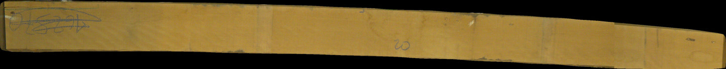 leicht gedämpfte Buche Schnittholz unbesäumt, 35mm, Qualität A/A, #166739